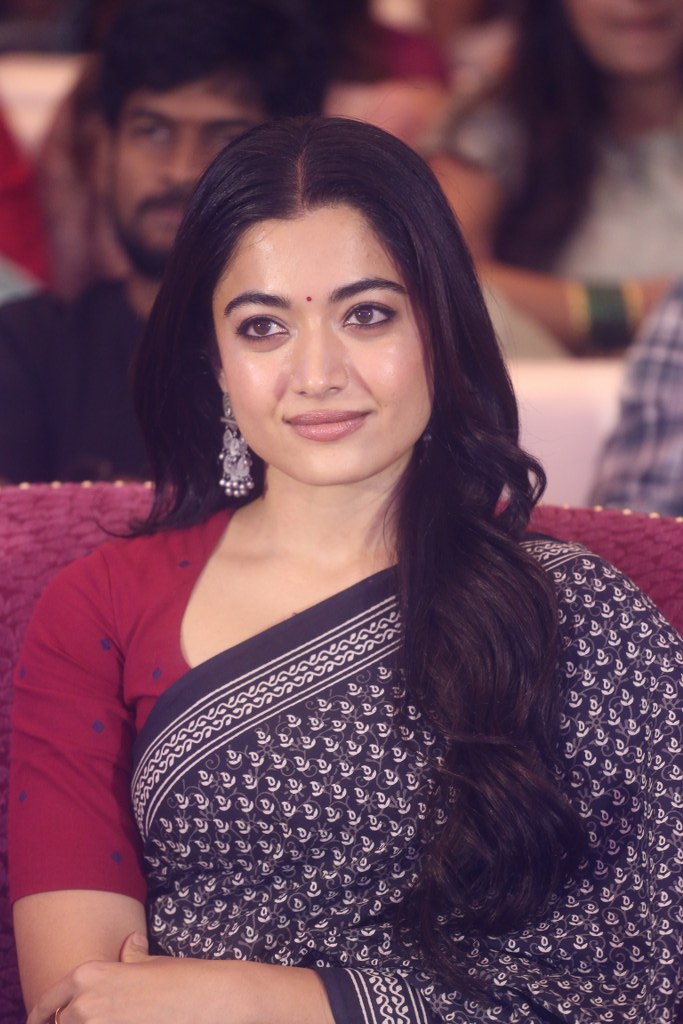 Rashmika Mandanna Attends to Epic Trailer Launch Event