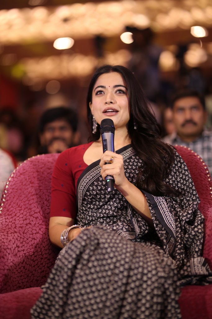 Rashmika Mandanna Attends to Epic Trailer Launch Event
