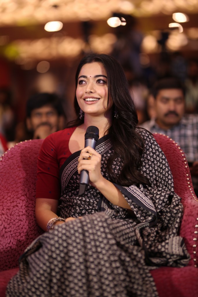 Rashmika Mandanna Attends to Epic Trailer Launch Event