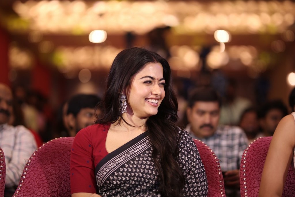 Rashmika Mandanna Attends to Epic Trailer Launch Event