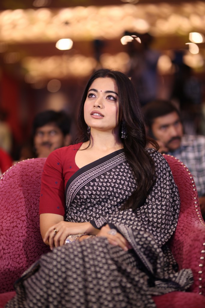 Rashmika Mandanna Attends to Epic Trailer Launch Event