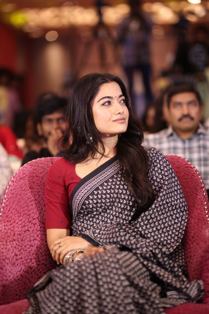 Rashmika Mandanna Attends to Epic Trailer Launch Event