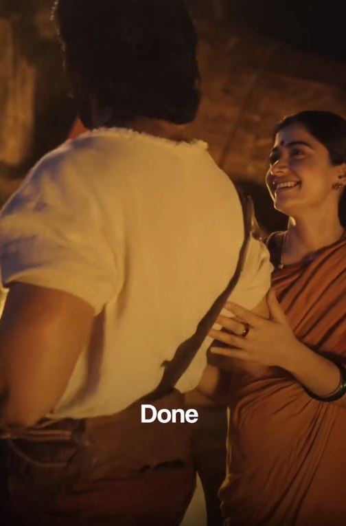 Rashmika Mandanna Baby Bump Photos goes Viral from Ranabaali Sets