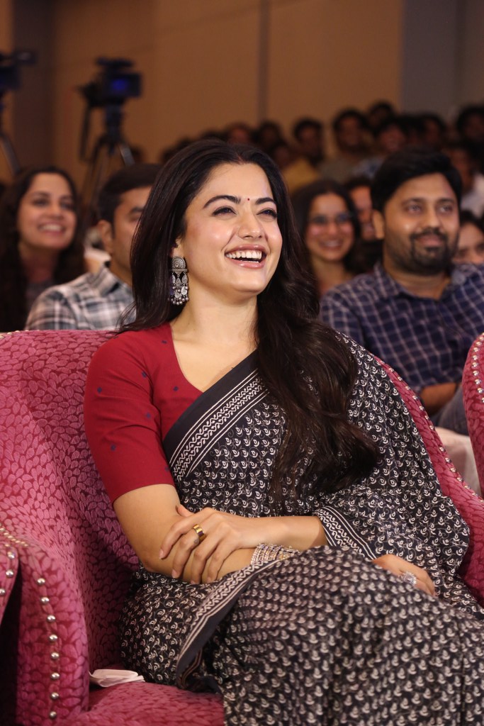 Rashmika Mandanna Attends to Epic Trailer Launch Event