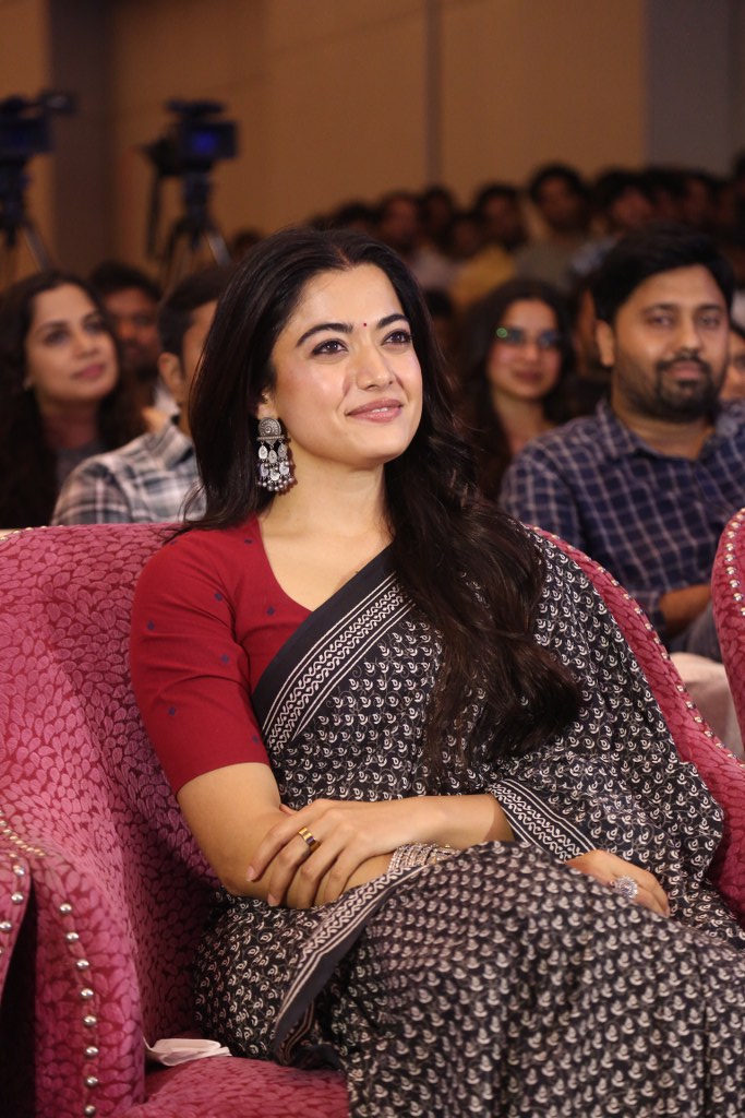Rashmika Mandanna Attends to Epic Trailer Launch Event