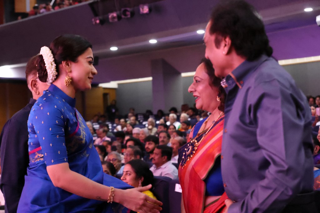 Rashmika Mandanna MS Subbulakshmi Biopic Opening