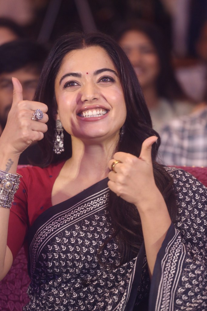 Rashmika Mandanna Attends to Epic Trailer Launch Event