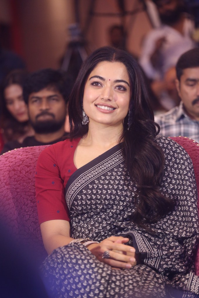 Rashmika Mandanna Attends to Epic Trailer Launch Event