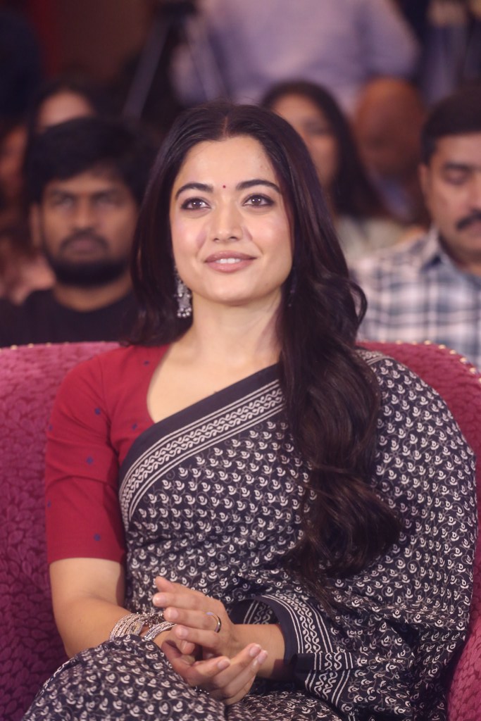 Rashmika Mandanna Attends to Epic Trailer Launch Event