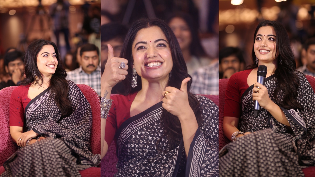 Rashmika Mandanna : గాయం నుంచి కోలుకున్నాక మొదటిసారి మరిది కోసం బయటకు వచ్చిన రష్మిక.. ఫొటోలు వైరల్..
