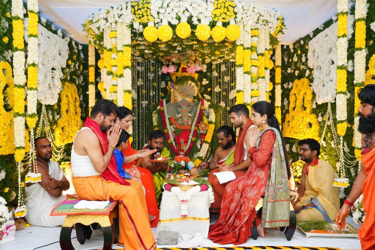 CM Revanth Reddy Vinayaka Chavithi Celebrations