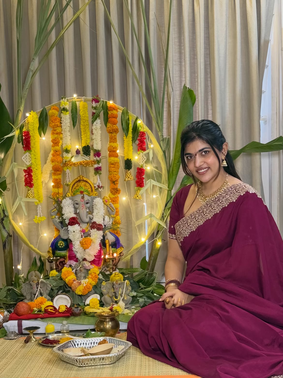 Rithu Chowdary Vinayaka Chavithi Celebrations