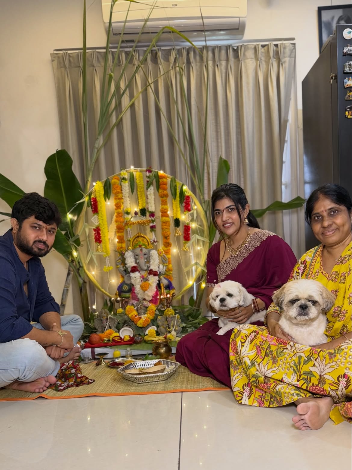 Rithu Chowdary Vinayaka Chavithi Celebrations