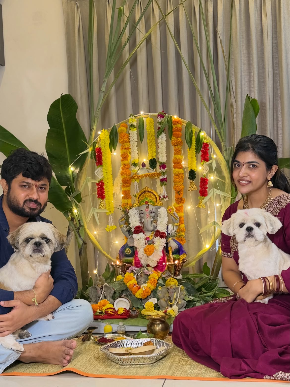 Rithu Chowdary Vinayaka Chavithi Celebrations