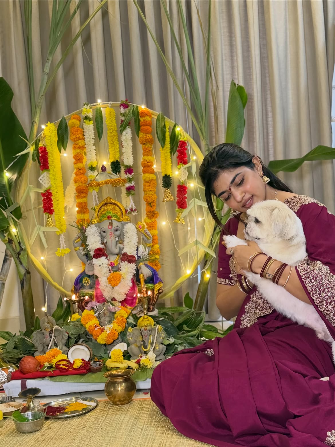 Rithu Chowdary Vinayaka Chavithi Celebrations