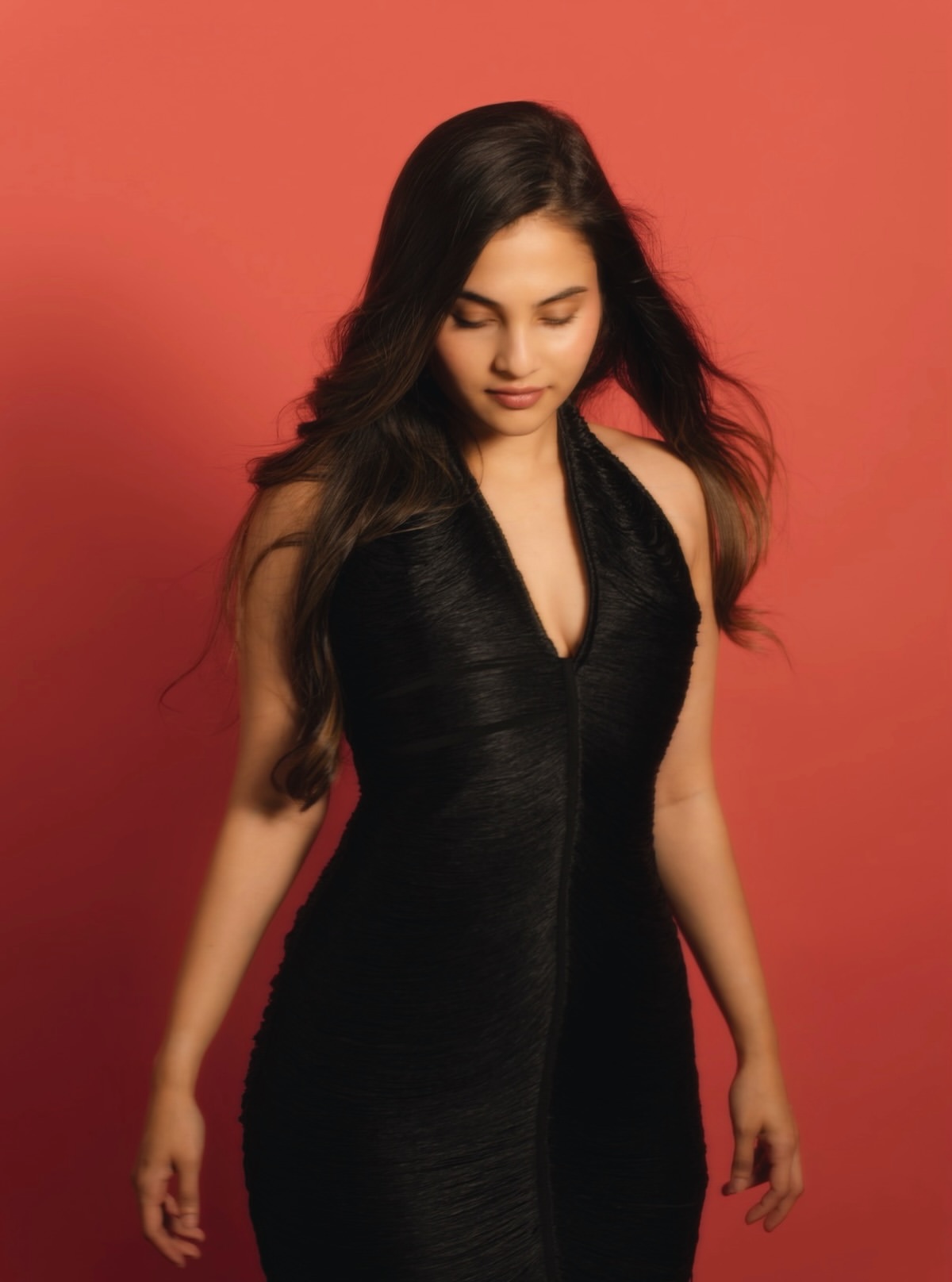 Ramya Pasupuleti Stunning Looks in Black Dress
