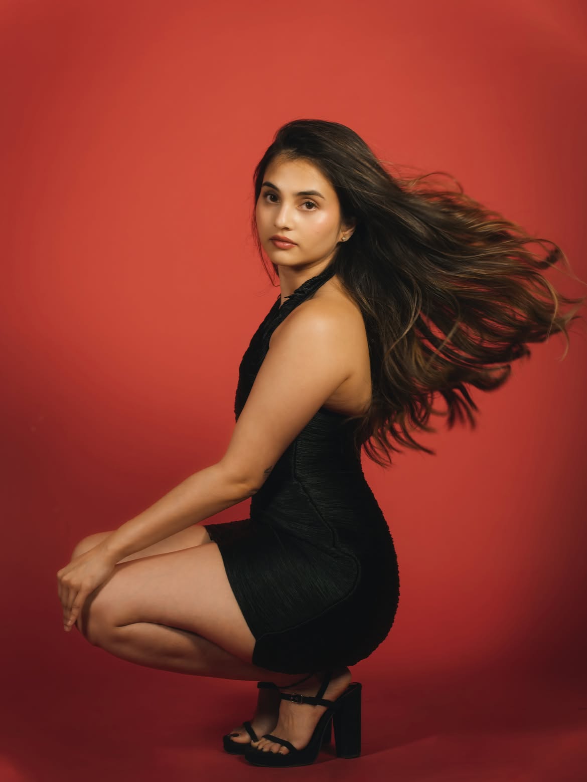 Ramya Pasupuleti Stunning Looks in Black Dress
