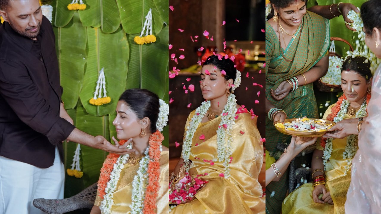 Samantha : ఘనంగా ‘సమంత’కు సీమంతం వేడుక.. ఫొటోలు వైరల్..