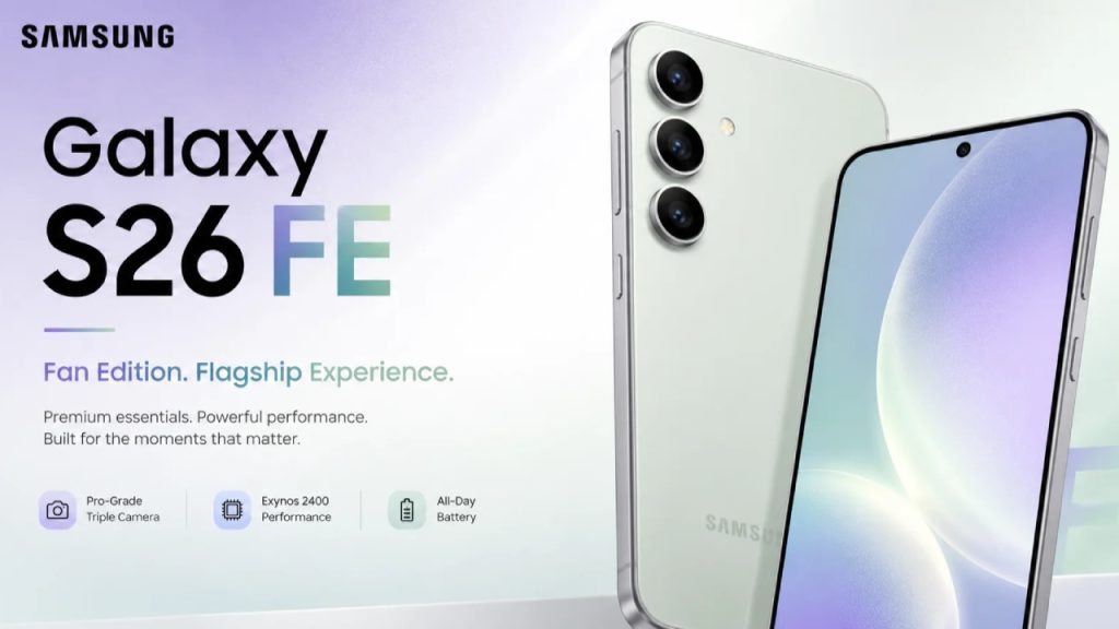 Samsung Galaxy S26 FE: శాంసంగ్ లవర్స్కు పండగే.. కొత్త గెలాక్సీ ఫోన్పై భారీ ఆఫర్.. ఇలా కొంటే రూ.7 వేలు మిగులుతాయి! – mo Samsung Galaxy S26 FE: శాంసంగ్ లవర్స్కు పండగే.. కొత్త గెలాక్సీ ఫోన్పై భారీ ఆఫర్.. ఇలా కొంటే రూ.7 వేలు మిగులుతాయి! – mo
