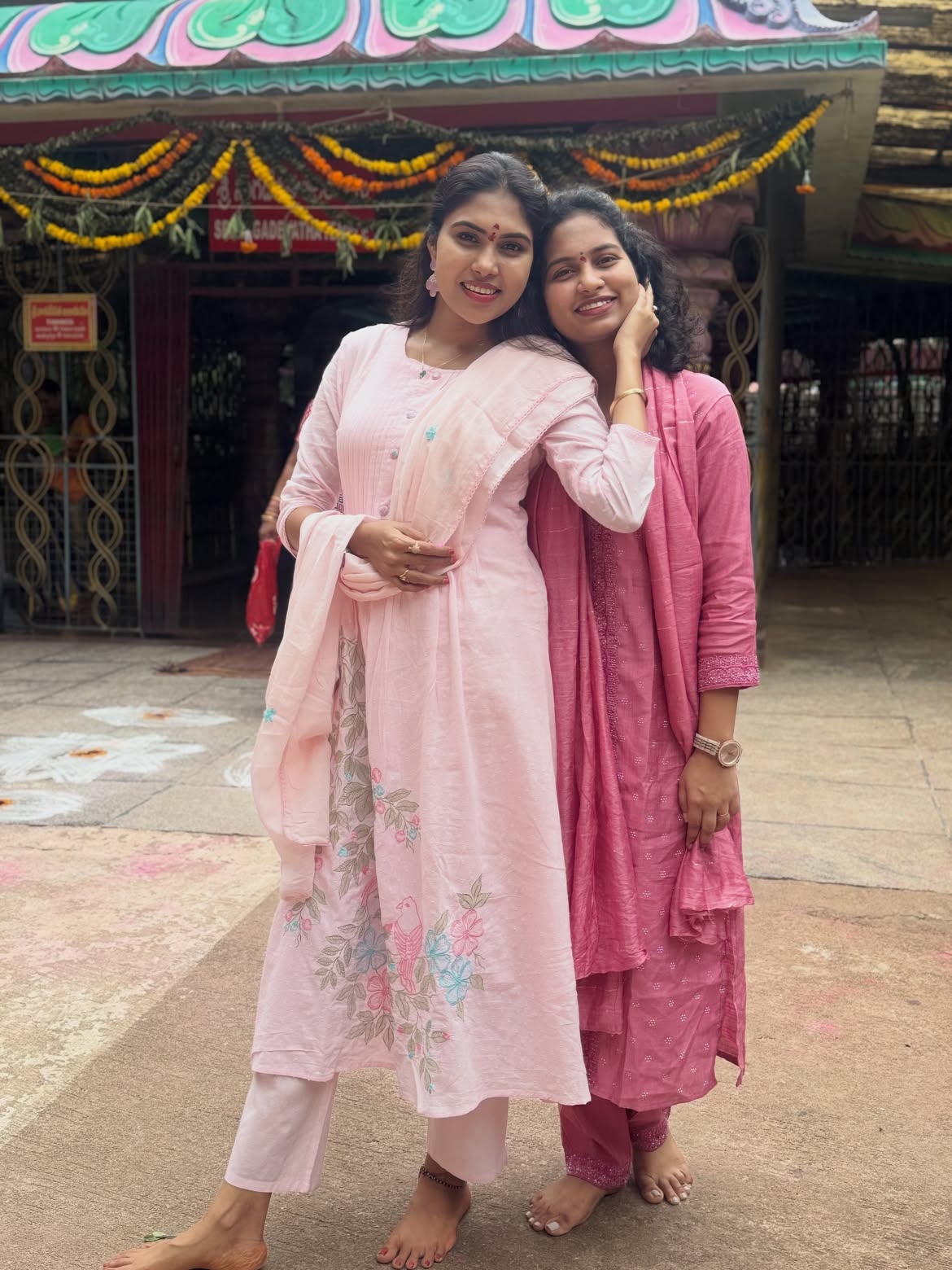 Jabardasth satya sri Wishes her Sister Keerthi Sri on Birthday
