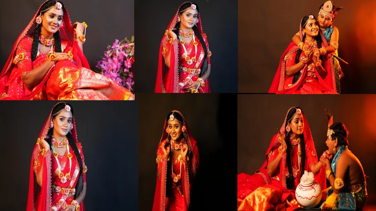 Keerthi Keshav Bhat : శ్రీ కృష్ణ జ‌న్మాష్ట‌మి స్పెష‌ల్ ఫోటోలు షేర్ చేసిన సీరియ‌ల్ న‌టి కీర్తి భ‌ట్..