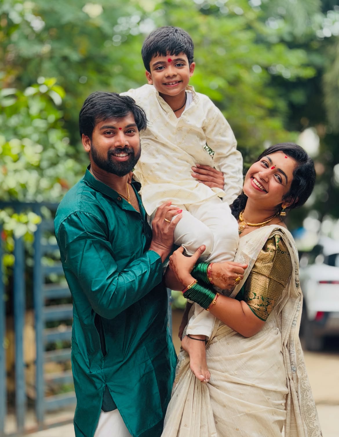 Serial Actress Sireesha Family Photos