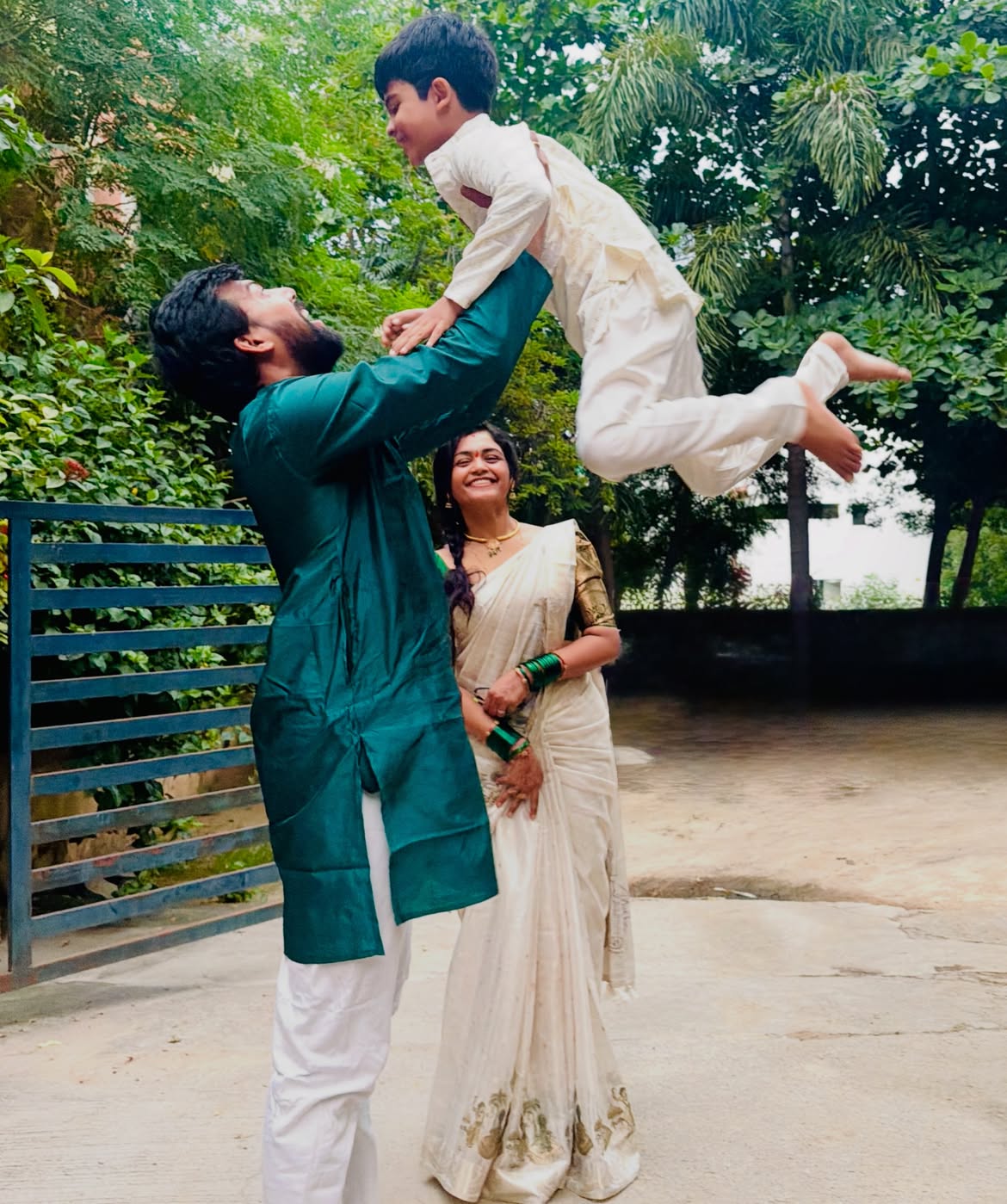 Serial Actress Sireesha Family Photos