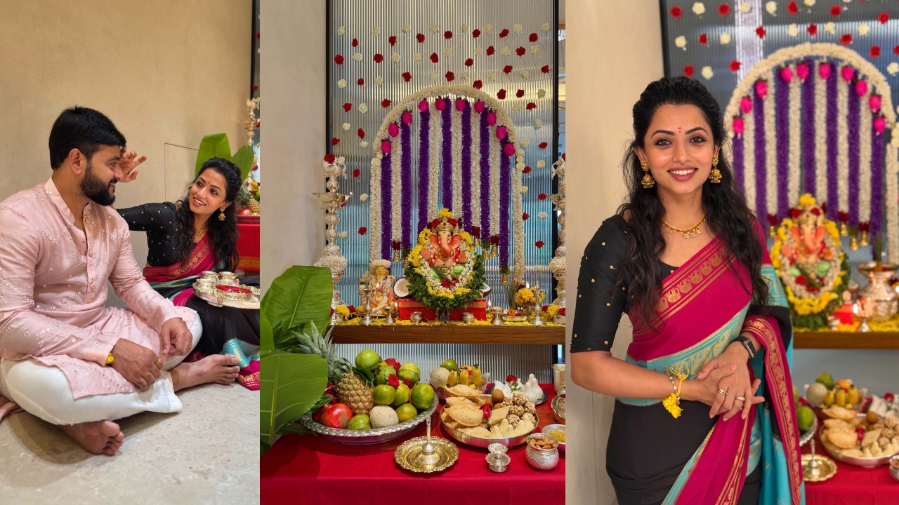 Navya Swamy : సీరియ‌ల్ న‌టి న‌వ్య స్వామి ఇంట్లో వినాయ‌క చ‌వితి పూజ‌లు.. ఫోటోలు వైర‌ల్‌..