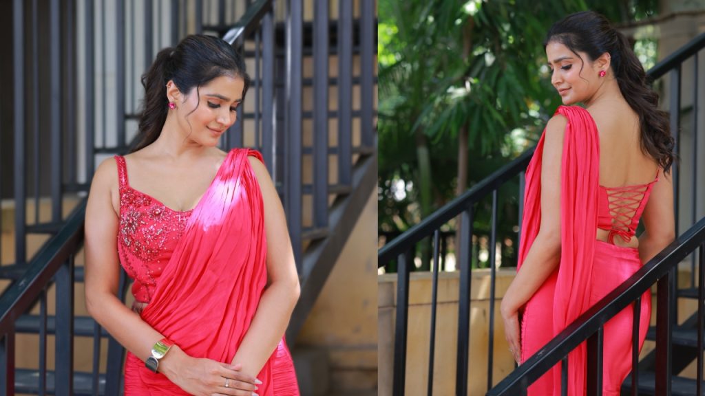 kavya shree : పింక్ డ్రెస్‌లో క్యూట్‌గా సీరియ‌ల్ న‌టి.. కావ్య‌శ్రీ ఫోటోలు వైర‌ల్‌..