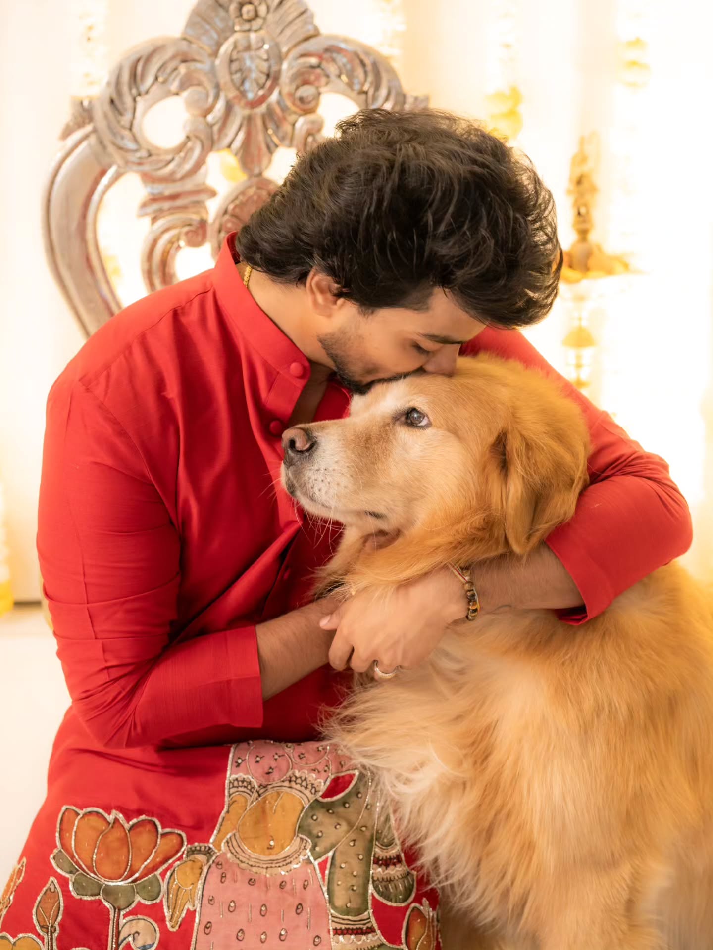 Shanmuk Jaswanth Shares Photos with his Pet Dog