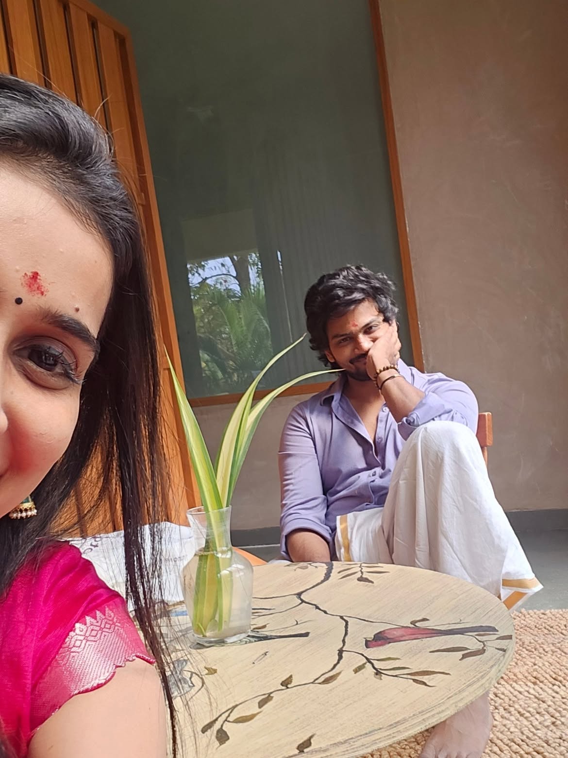 Shanmuk Jaswanth Krishnashtami Celebrations with Wife Vaishnavie Chodisetti