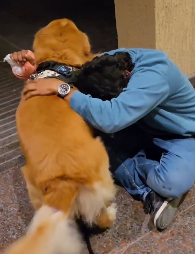 Shanmuk Jaswanth Shares Photos with his Pet Dog