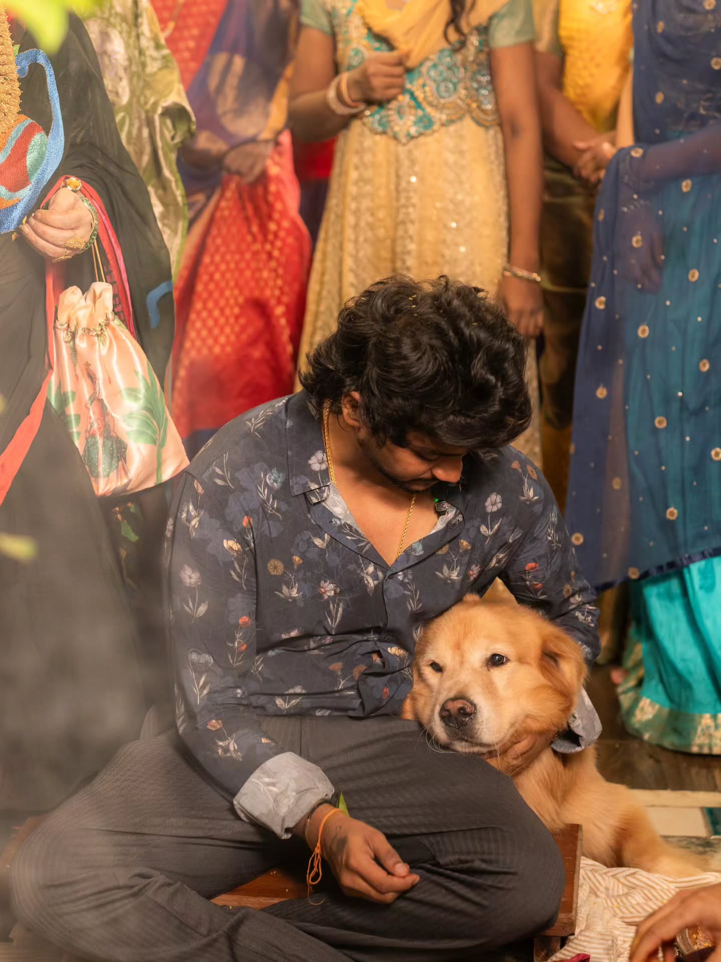 Shanmuk Jaswanth Shares Photos with his Pet Dog