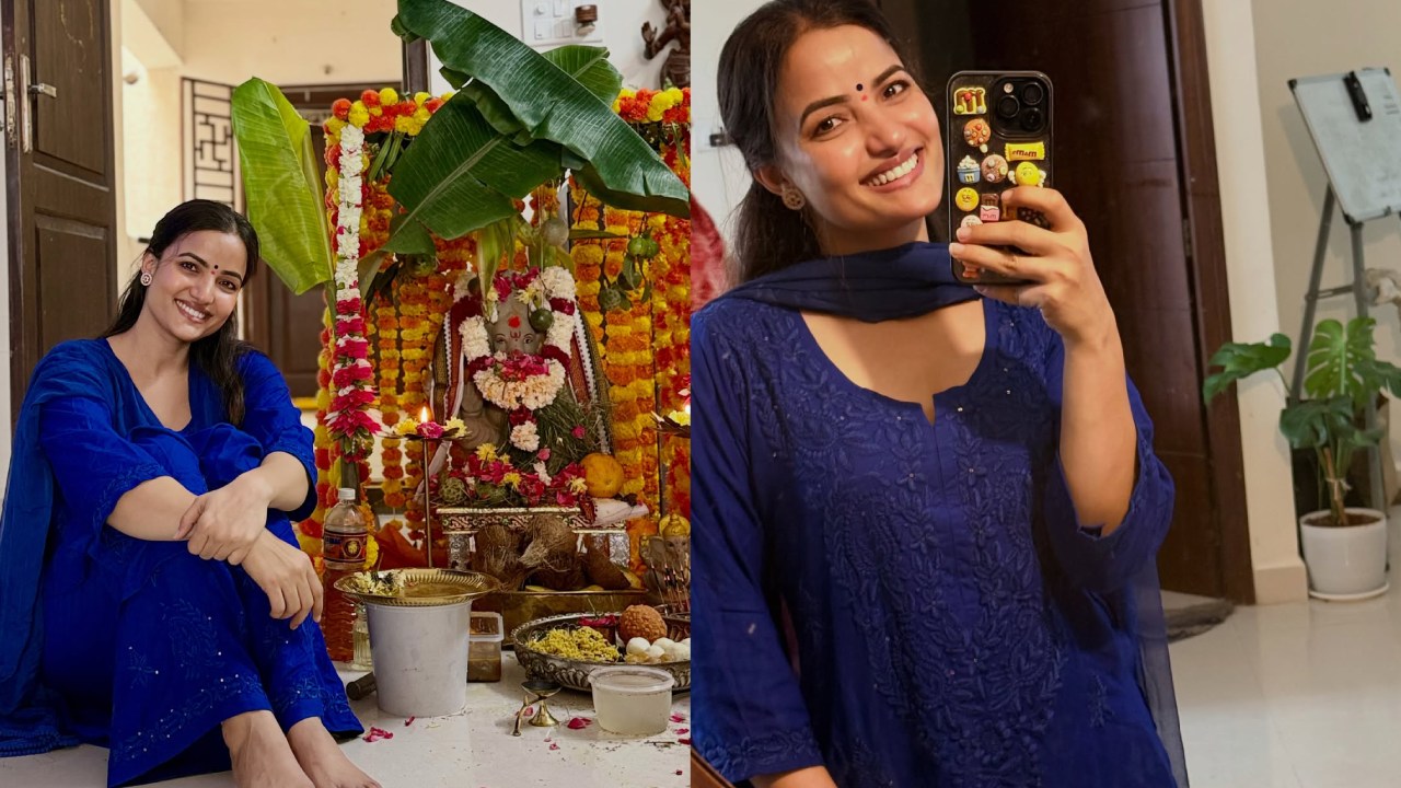 Siri Hanumanthu : సిరి హనుమంత్ వినాయక చవితి సెలబ్రేషన్స్..