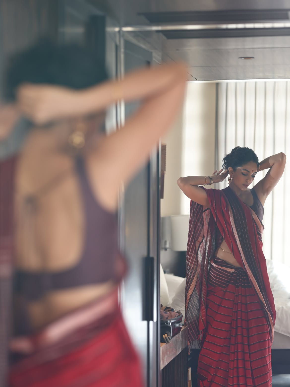 Sobhita Dhulipala Super Looks in Saree
