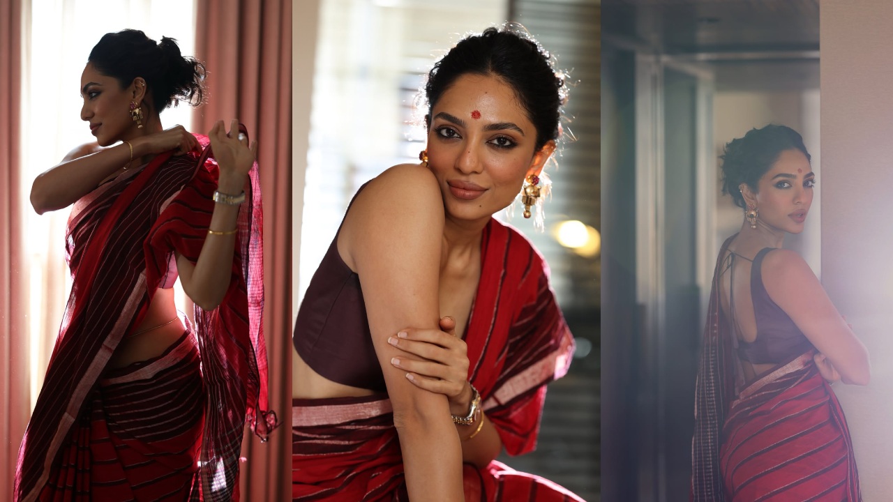 Sobhita Dhulipala Super Looks in Saree
