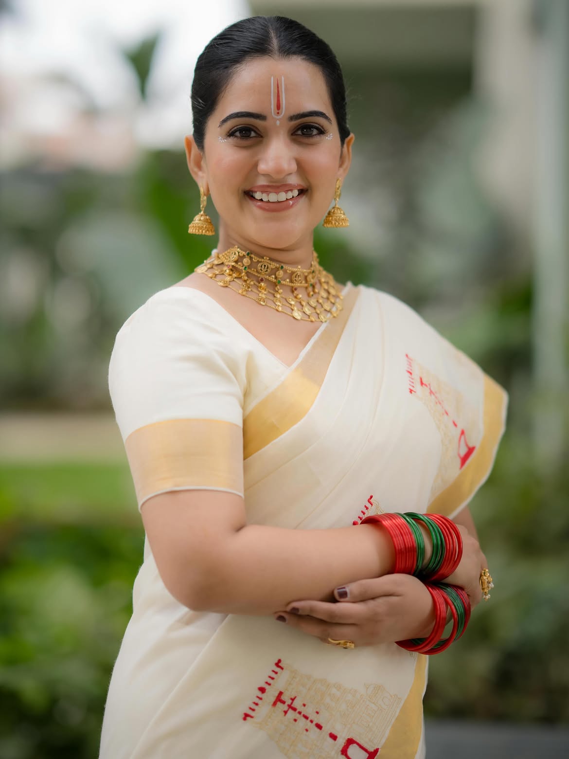 Sravanthi Chokarapu Traditional Looks