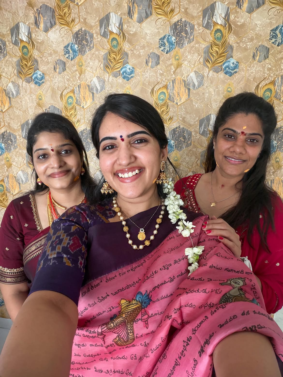 Sravanthi Chokarapu Varalakshmi Vratham with Friends and Family