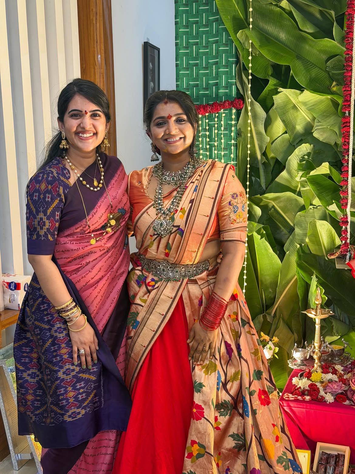Sravanthi Chokarapu Varalakshmi Vratham with Friends and Family