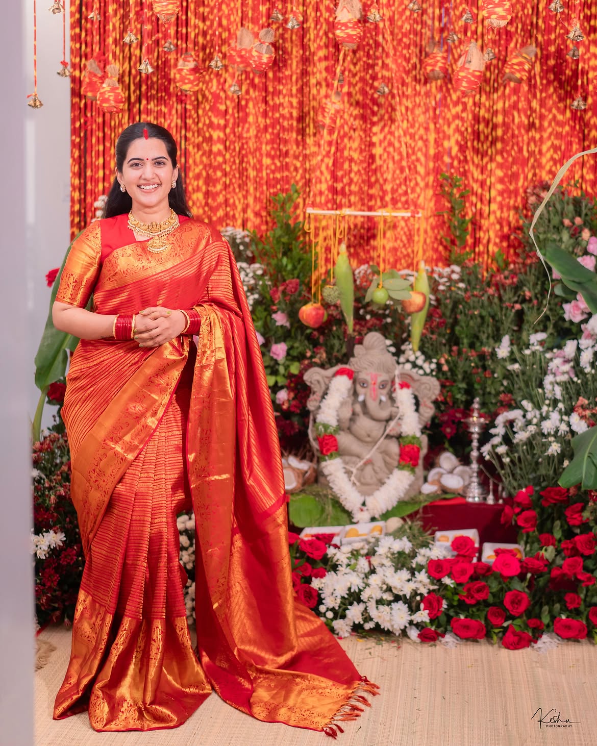Sravanthi Chokarapu Vinayaka Chavithi Celebrations