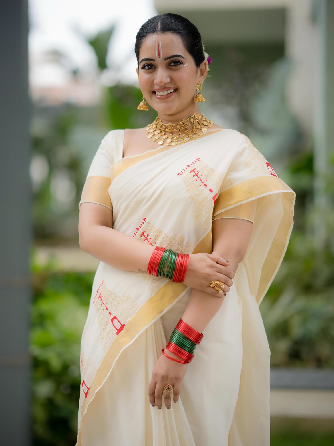 Sravanthi Chokarapu Traditional Looks