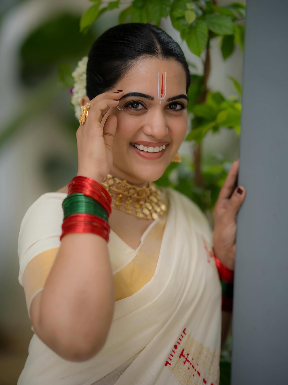 Sravanthi Chokarapu Traditional Looks