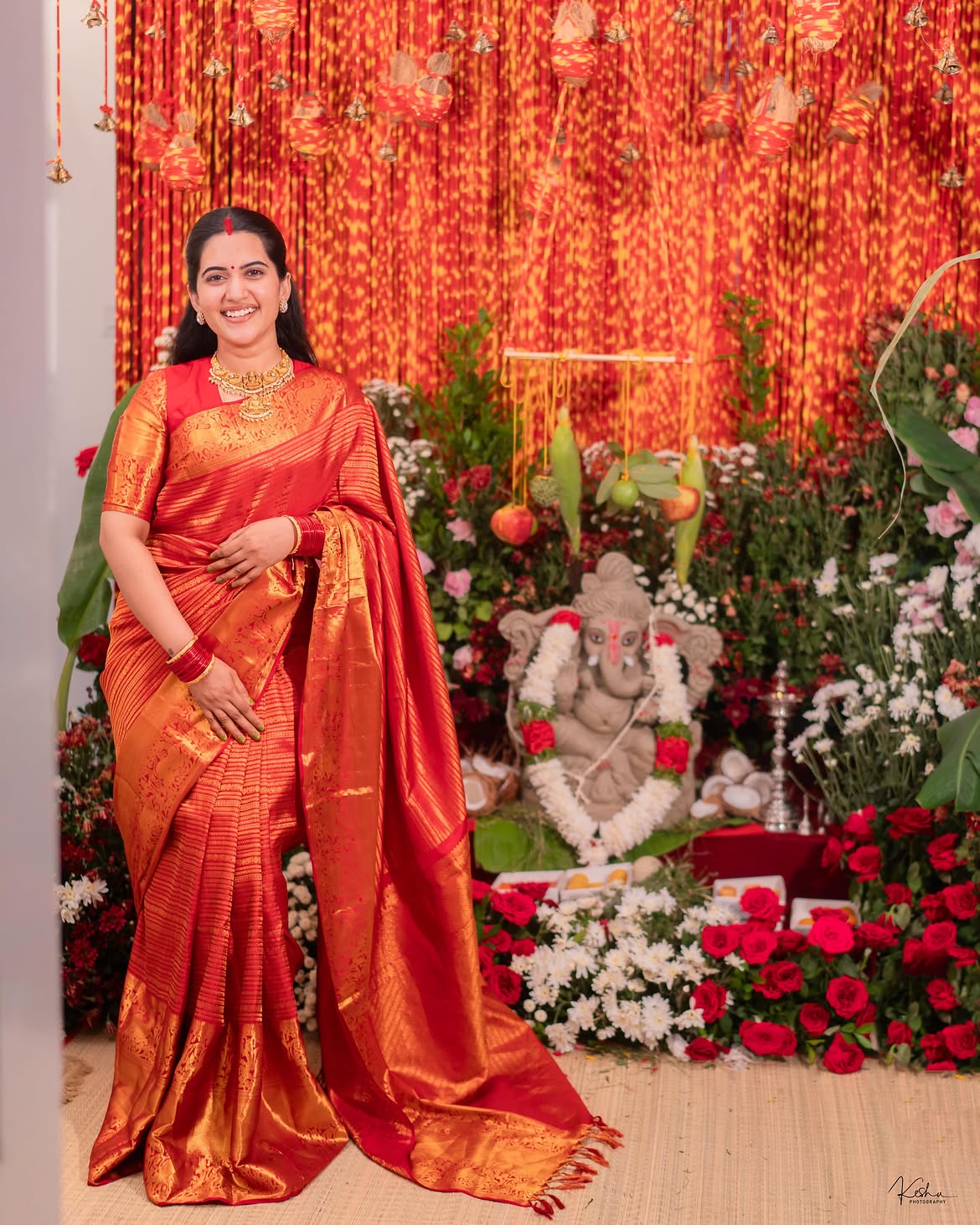 Sravanthi Chokarapu Vinayaka Chavithi Celebrations