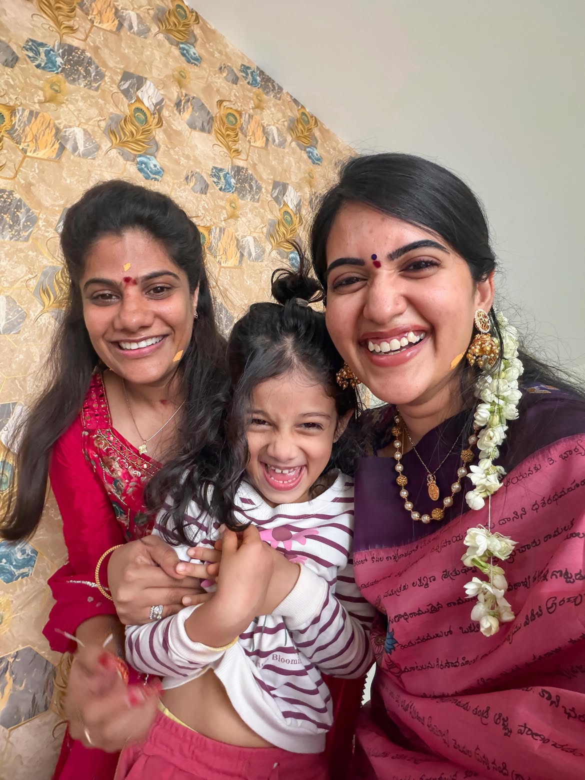 Sravanthi Chokarapu Varalakshmi Vratham with Friends and Family