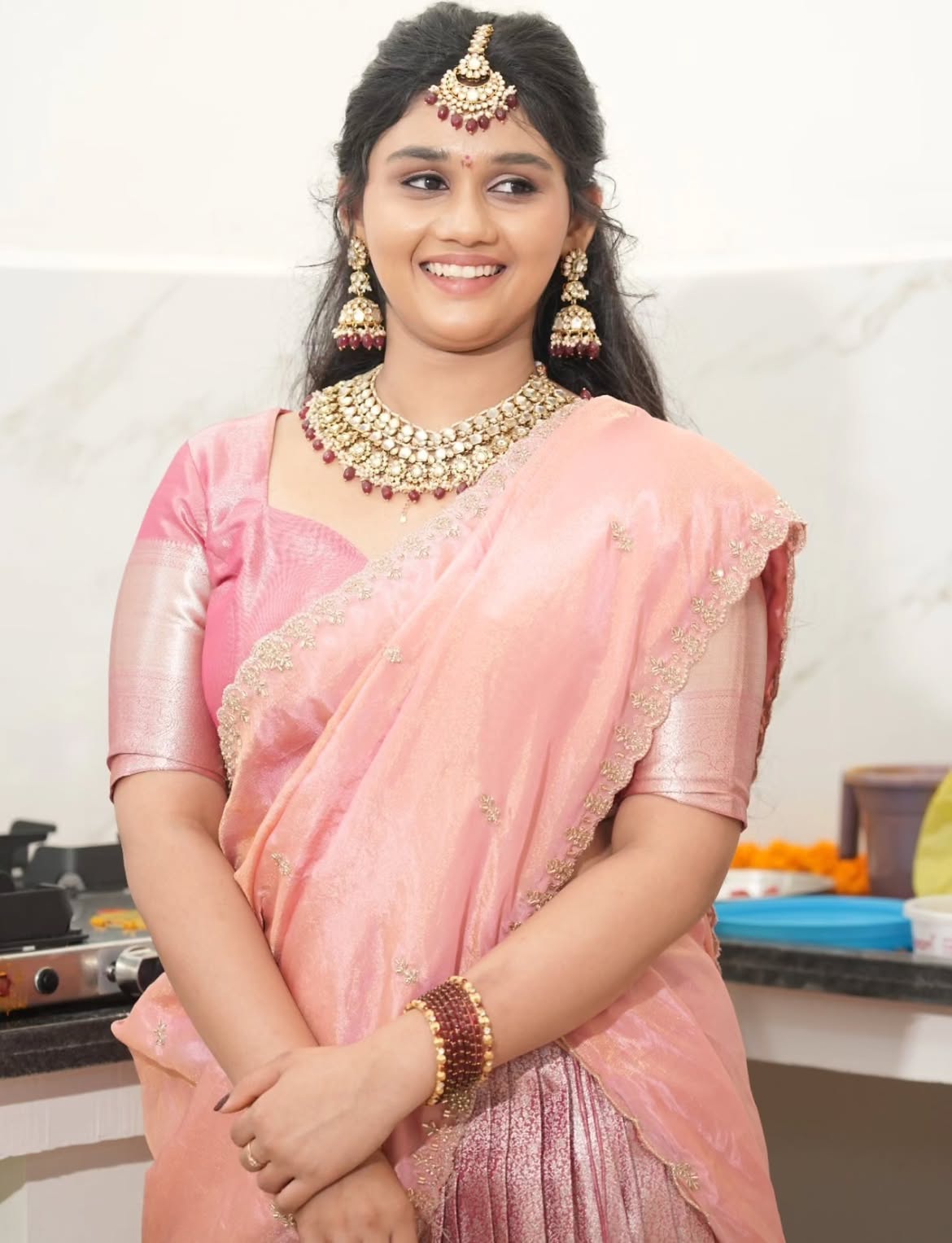 Save The Tigers Fame Sravya Dimple New House Warming Ceremony