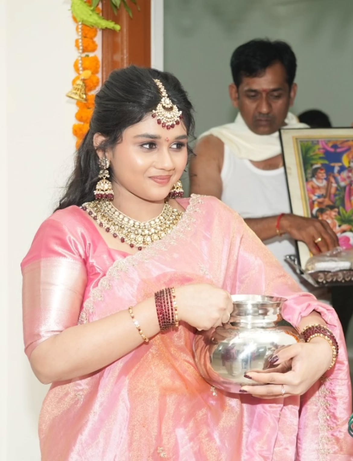 Save The Tigers Fame Sravya Dimple New House Warming Ceremony