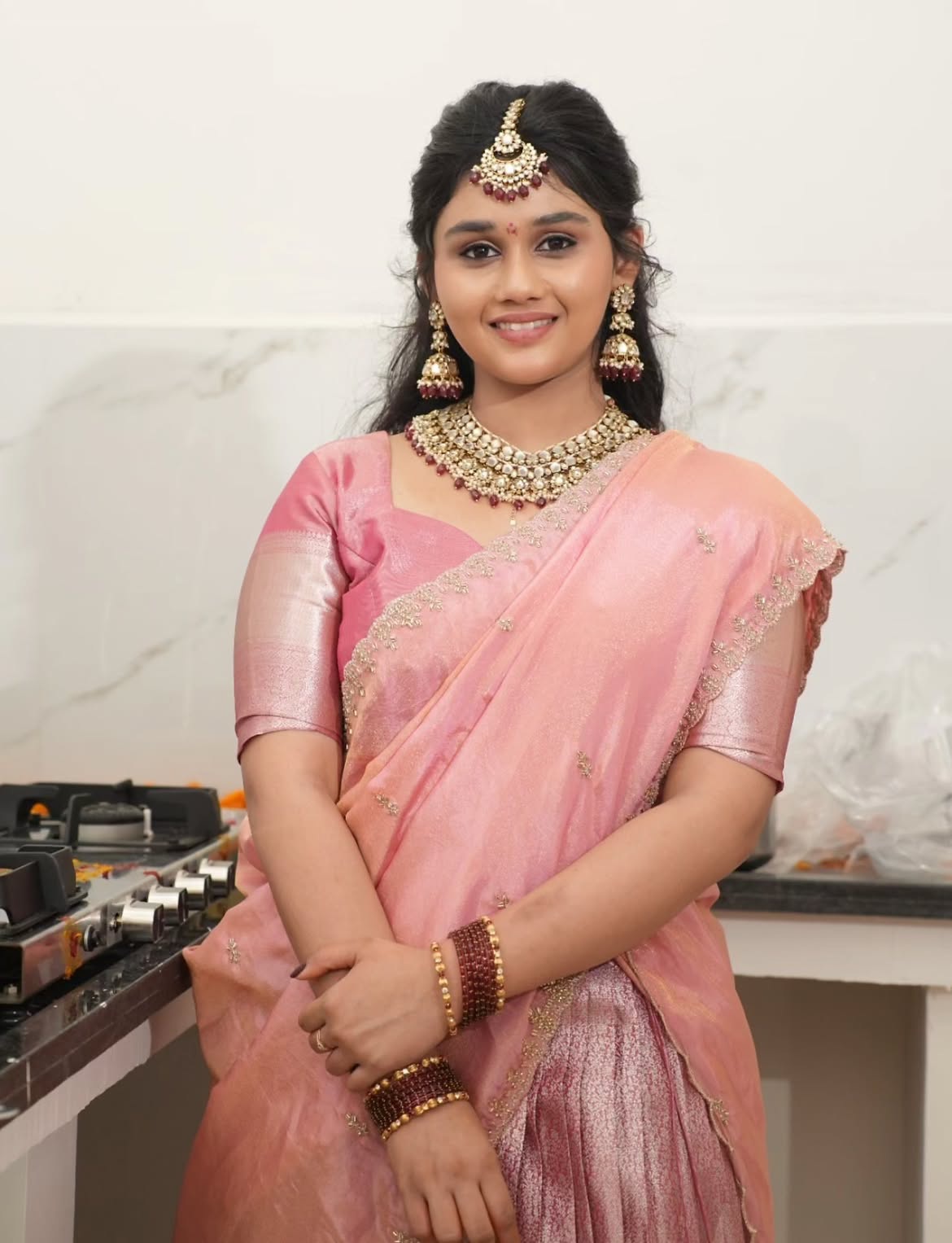 Save The Tigers Fame Sravya Dimple New House Warming Ceremony