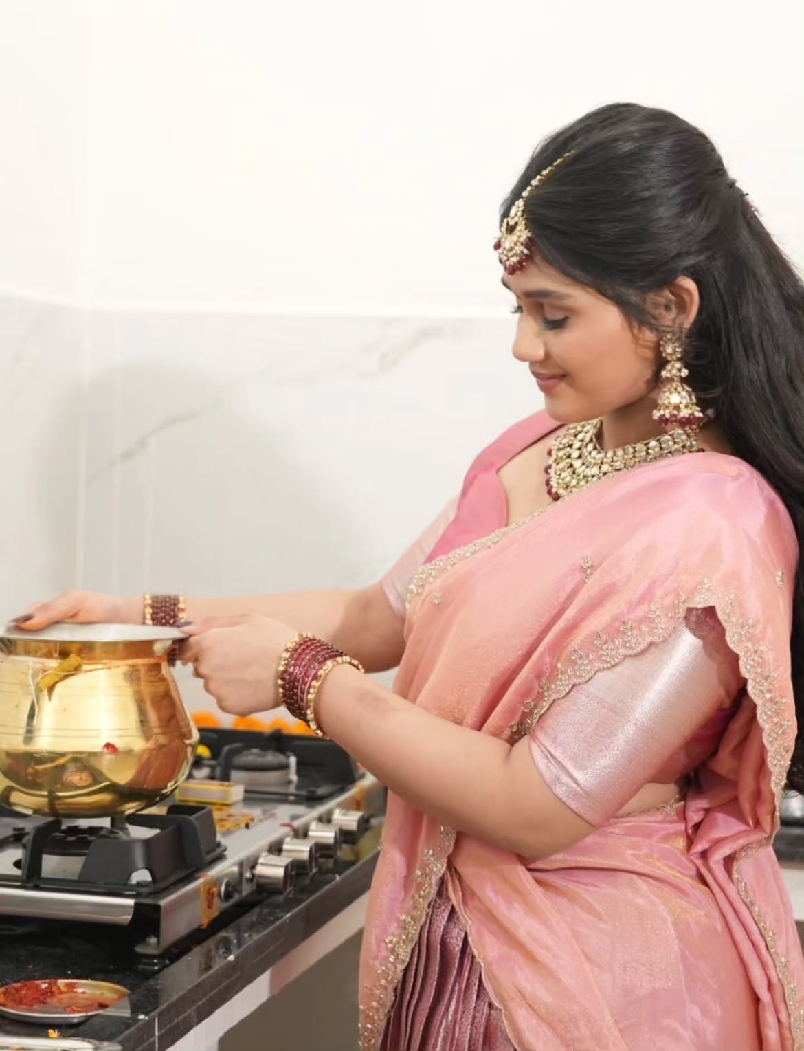 Save The Tigers Fame Sravya Dimple New House Warming Ceremony