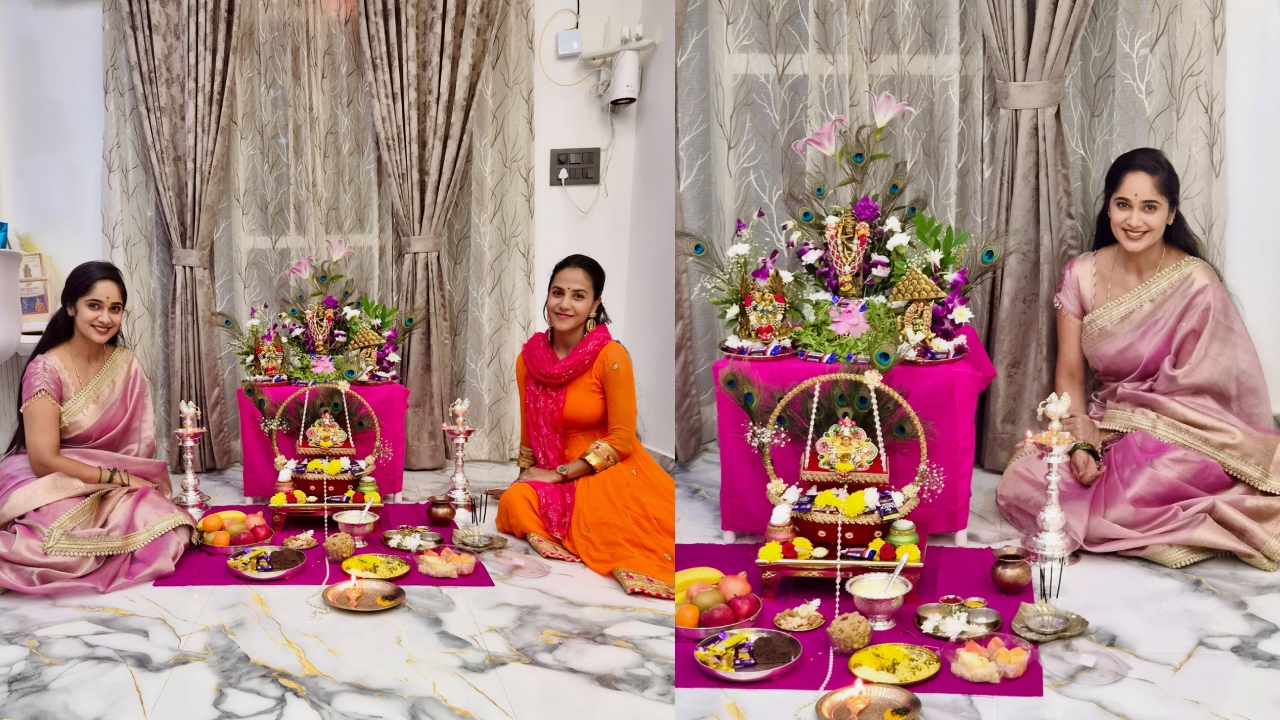 Tejaswini Gowda : శ్రీ కృష్ణ జ‌న్మాష్ట‌మి, శ్రావ‌ణ శుక్ర‌వారం.. న‌టి తేజ‌స్విని గౌడ స్పెష‌ల్ ఫోటోలు..