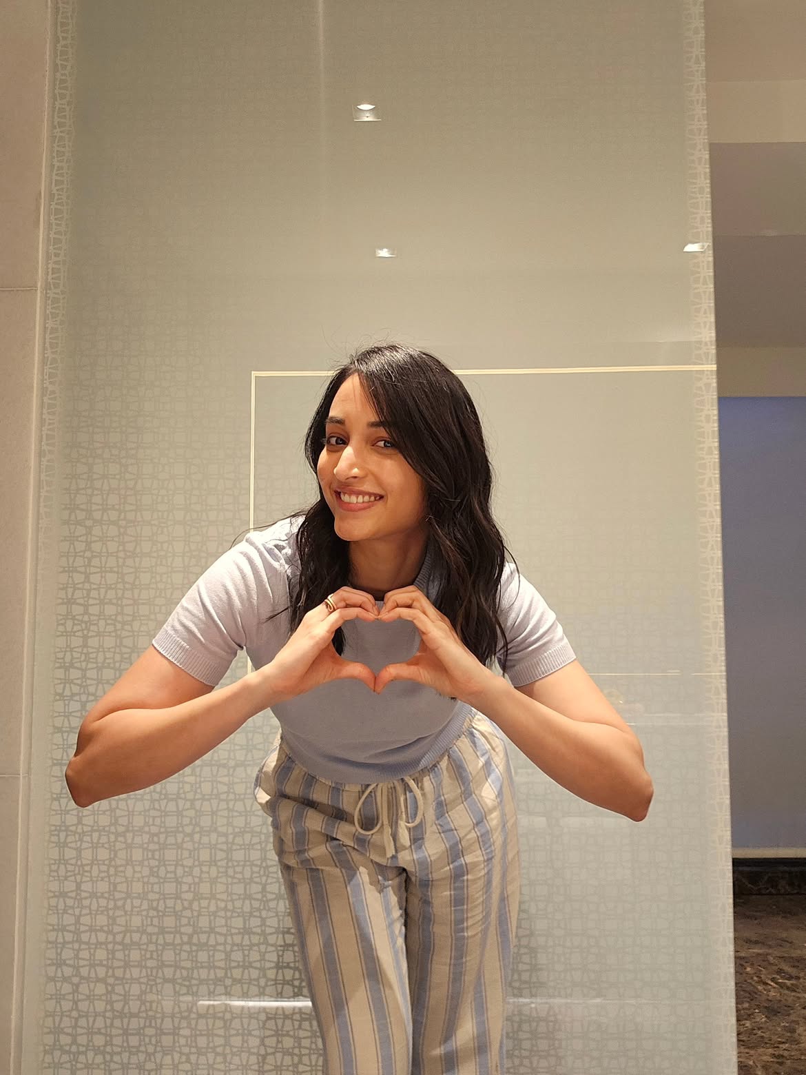 Srinidhi Shetty Cute Photos in Night Dress
